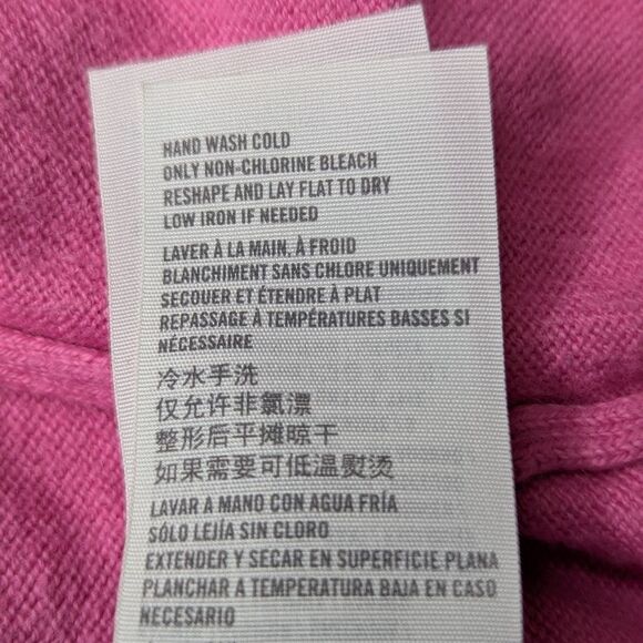 Abercrombie & Fitch Preppy Y2K 90s Academia Country Club Cashmere Wool Sweater L - Picture 8 of 9